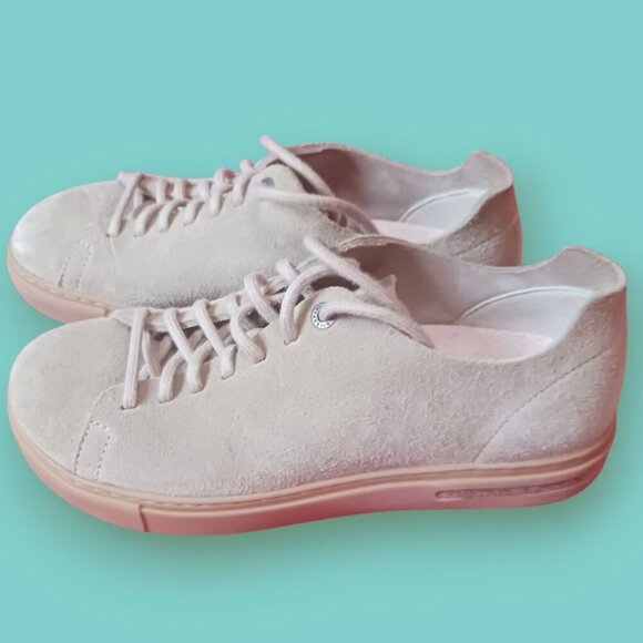 Birkenstock Bend Low  Lace-Up Sneakers Size 37  Color Gray Taupe - Picture 3 of 11